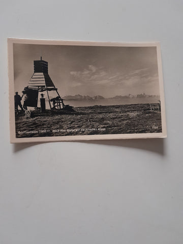 AK Görlitzenalpe. Blick vom Gipfel auf die julischen Alpen. (1933)