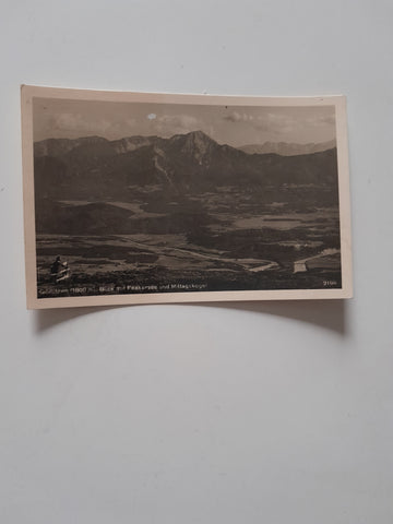 AK Görlitzen. Blick auf Faakersee und Mittagskogel. (1934)