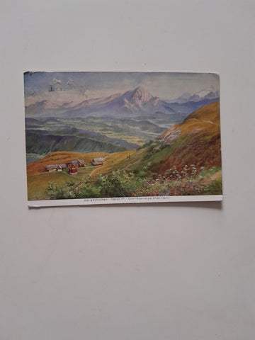 AK Bergerhütten Görlitzenalpe.