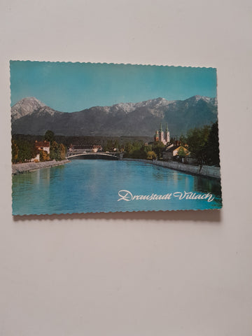 AK Draustadt Villach.