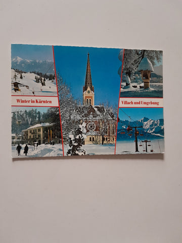 AK Winter in Kärnten. Villach und Umgebung.