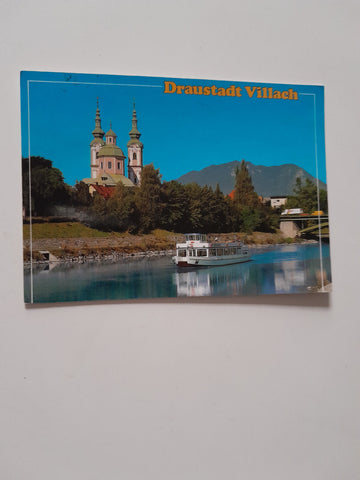 AK Draustadt Villach.