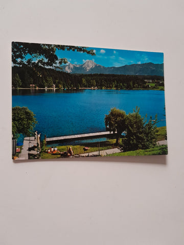 AK Magdalenensee - Draustadt Villach.