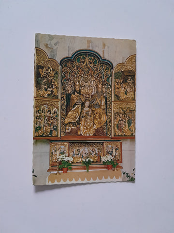 AK Maria Gail bei Villach. Pfarrkirche. Flügelaltar.