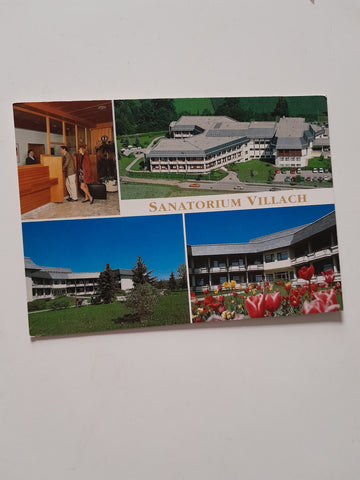AK Warmbad Villach. Sanatorium Villach. Dr. Walter Hochsteiner Straße 4.
