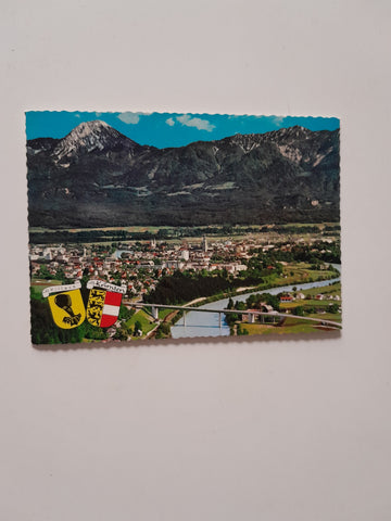 AK Draustadt Villach.