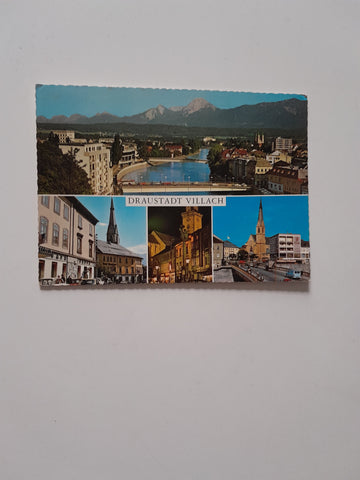 AK Draustadt Villach.
