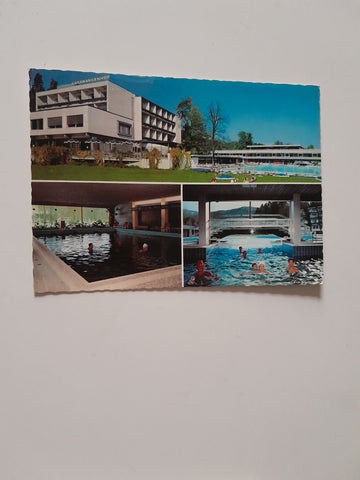 AK Warmbad Villach. Kurhotel Karawankenhof.
