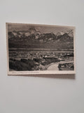 AK Villach mit Mittagskogel und Karawanken. (1941)