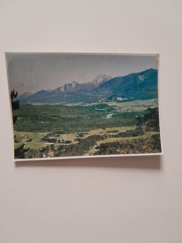 AK Warmbad Villach. Blick gegen Süden.