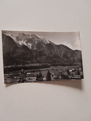 AK Ober-Scheffau mit Tennengebirge.