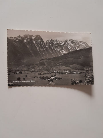 AK Kuchl gegen den Hohen Göll.