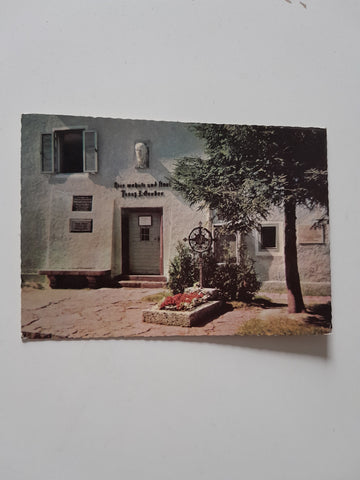 AK Hallein. Wohnhaus von Franz Xaver Gruber (Komponist von Stille Nacht Heilige Nacht)