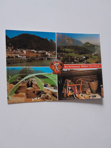 AK Die Keltenstadt Hallein - Dürrnberg. Ausgrabungen der Keltensiedlung.