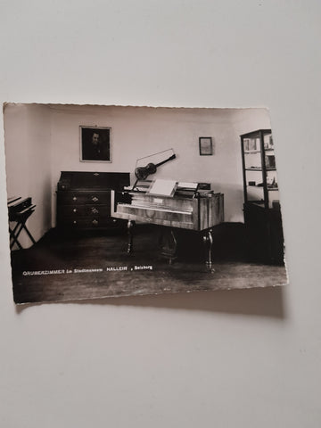 AK Hallein. Gruberzimmer im Stadtmuseum.