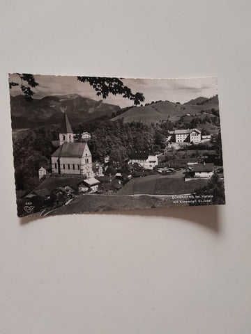 AK Dürrnberg bei Hallein mit Kuranstalt St. Josef.