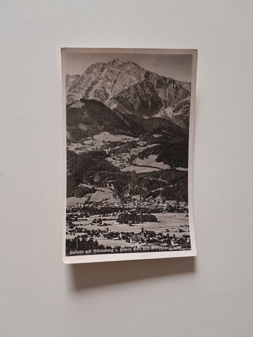 AK Hallein mit Dürrnberg u. Hohen Göll.