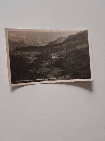 AK Hallein-Dürrnberg g. g. Tennengebirge u. Pass Lueg.