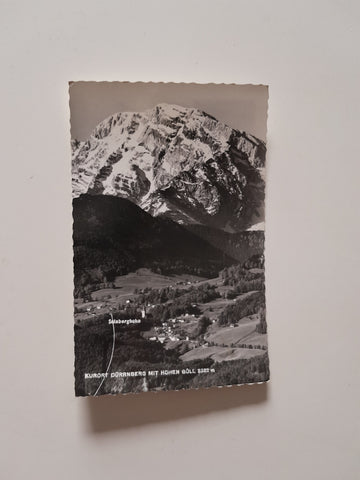 AK Dürrnberg mit Hohen Göll.