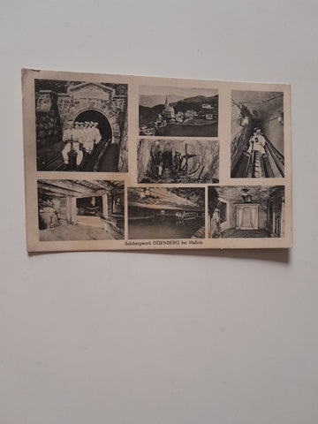 AK Salzbergwerk Dürrnberg bei Hallein. (1923)