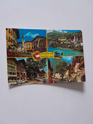 AK Urlaubsgrüße aus Golling.