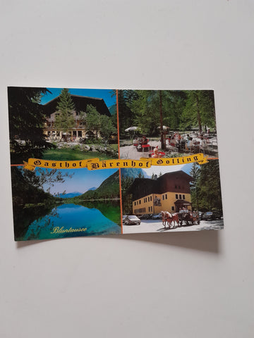 AK Golling. Gasthof Bärenhof. Bes. Familie Dick.