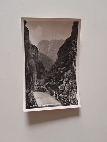 AK Pass Lueg g.d. Hagengebirge, Pass Enge.
