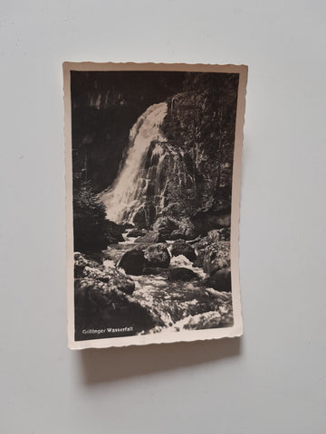 AK Gollinger Wasserfall. (1936)