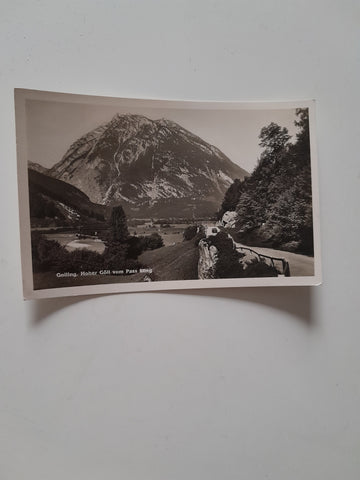 AK Golling. Hoher Göll vom Pass Lueg.