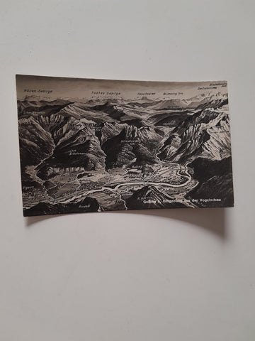 AK Golling und Umgebung aus der Vogelschau. (1930)