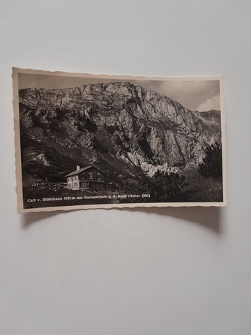 AK Carl v. Stahlhaus am Torrenerjoch g.d. Brett.