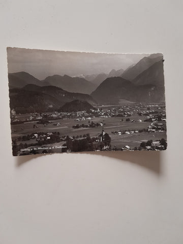 AK Golling u. St. Nikolaus g.d. Dachstein.