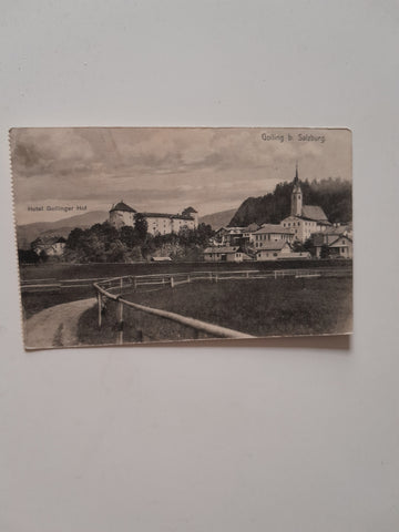 AK Golling bei Salzburg. Hotel Gollinger Hof.