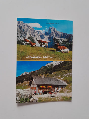 AK Stuhlalm, Bes. Familie Krallinger. Annaberg 18/Lammertal.