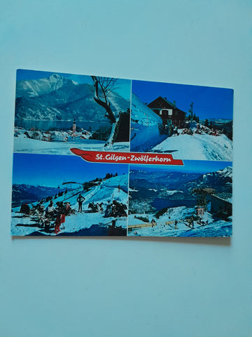 AK St. Gilgen am Wolfgangsee. Zwölferhorn.
