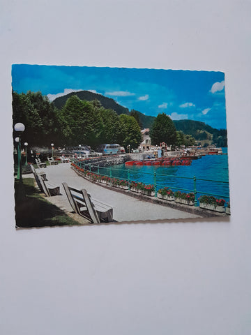 AK St. Gilgen am Wolfgangsee. Seepromenade.