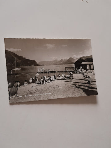 AK St. Gilgen am Wolfgangsee. Strandbad.
