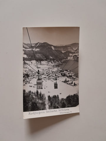 AK St. Gilgen am Wolfgangsee. Zwölferhorn Seilbahn.
