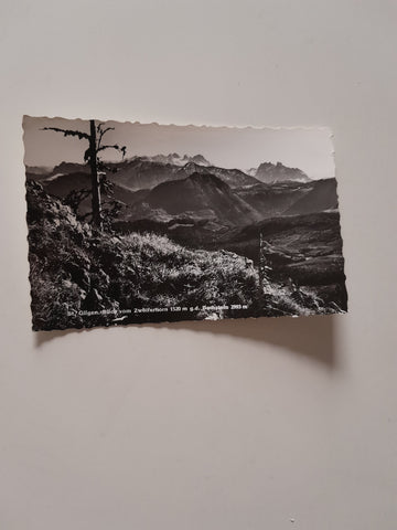 AK St. Gilgen. Blick vom Zwölferhorn g.d. Dachstein.