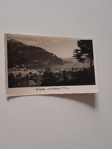 AK St. Gilgen mit Schafberg.