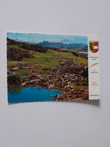 AK Mattsee mit Alpenblick.