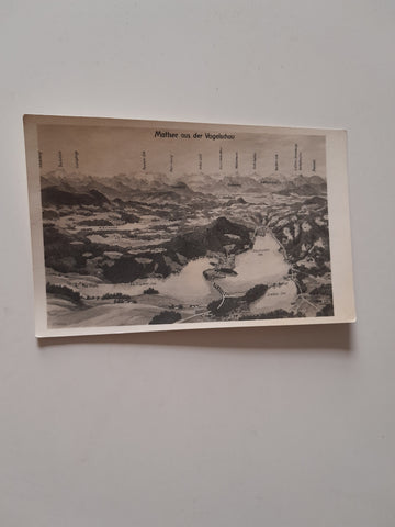 AK Mattsee aus der Vogelschau.