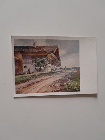 AK Bauernhaus in Mattsee.