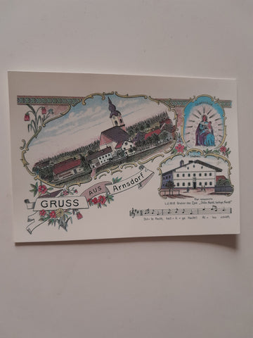 AK Gruss aus Arnsdorf. Reproduktion nach einer Postkarte um 1900.