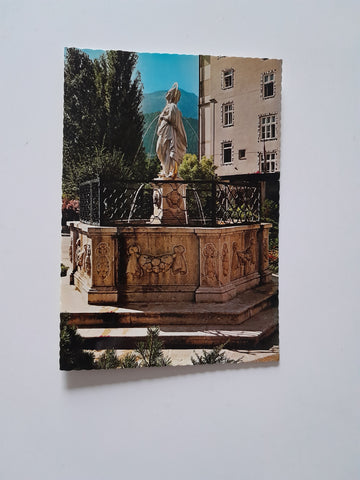 AK Legende der Brunnenmadonna von Grossgmain.