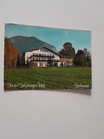 AK Grossgmain. Hotel Salzburger Hof. Familie Mayr. Untersbergstraße 378.