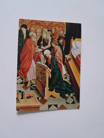 AK Großgmain. Pfarrkirche Meister von Großgmain. Marientod.