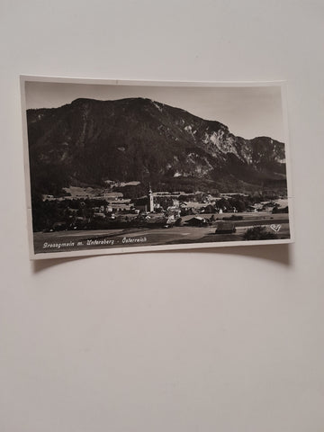AK Großgmain mit Untersberg.