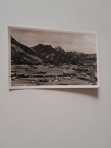 AK Großgmain mit Bayrisch Gmain.