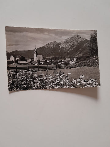 AK Großgmain mit Zwiesel und Hochstaufen.